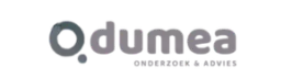 Logo van Dumea met de tekst "Performance Driven" in een moderne typografische vormgeving.