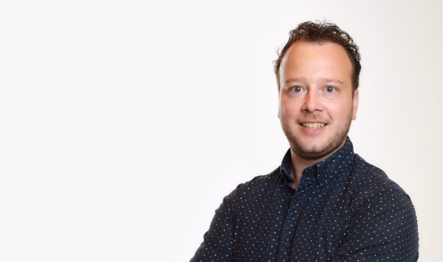Portret van Rick Boer.